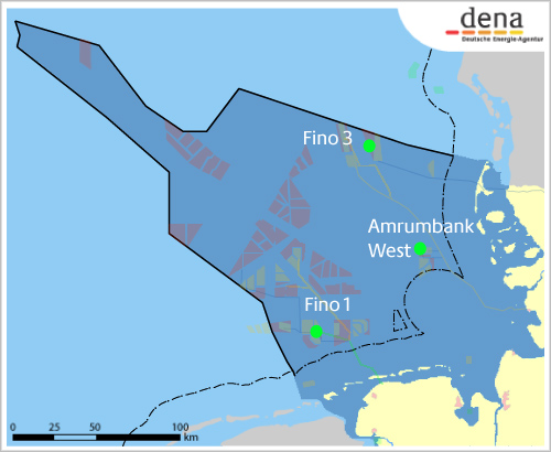 Interaktive Nordseekarte